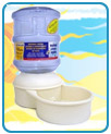 Petmate Le Bistro with Microban Waterer - SMALL / 1 Gallon