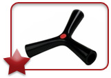 Bettie Fetch Toy Barkin Black